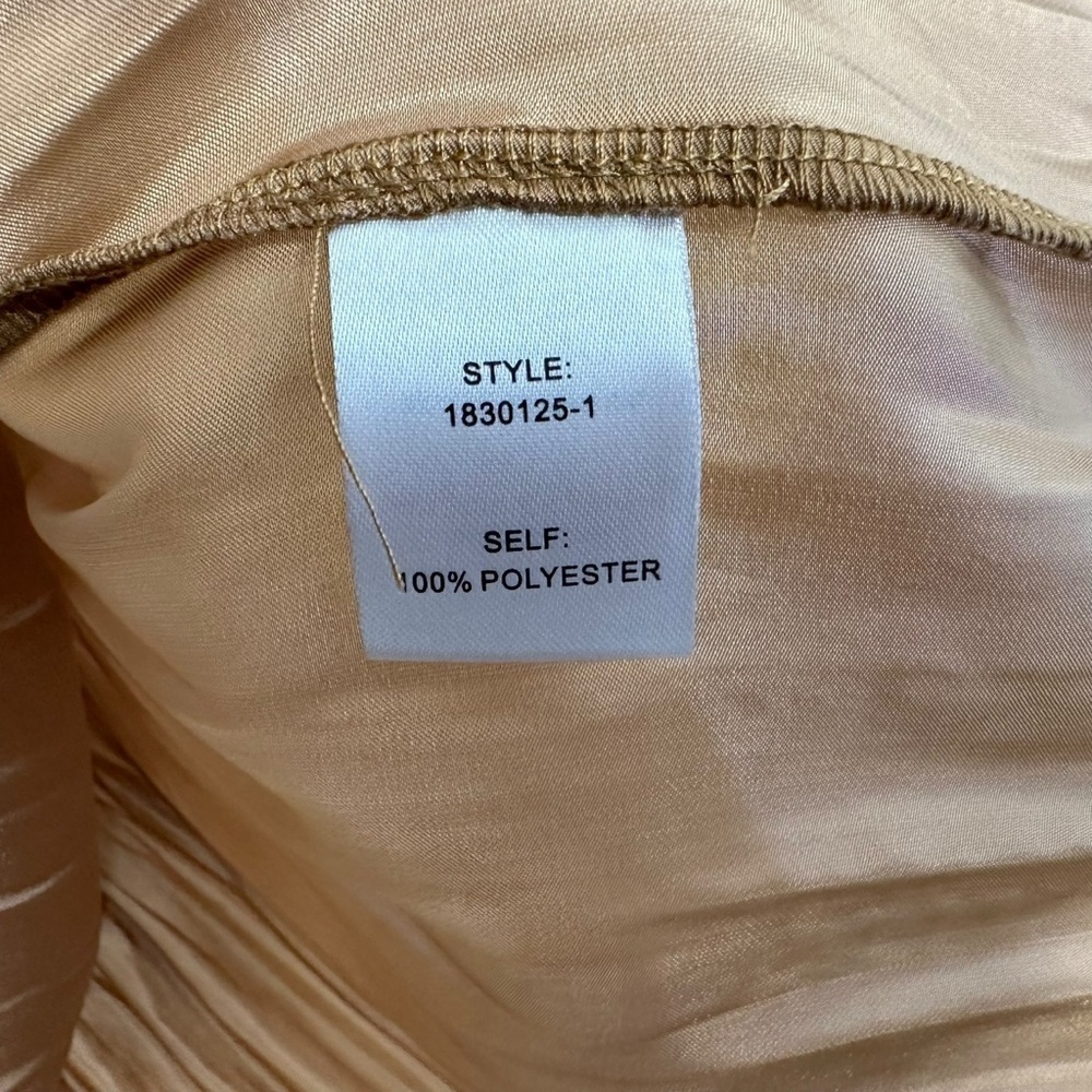 Current Air Womens Pleated Split Neck Long Sleeve… - image 6